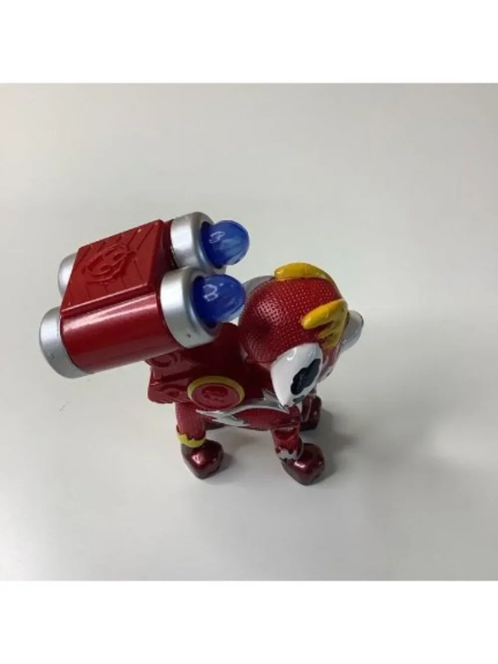 Paw Patrol Mighty Pups Super Paws Marshall Figure, Rare Find, Used
